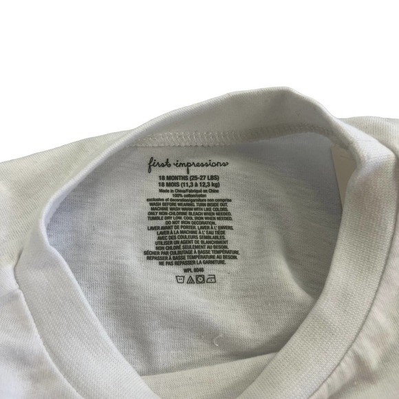 NWT First Impressions Boys Short Sleeve Car Tee 18m - Picture 2 of 4